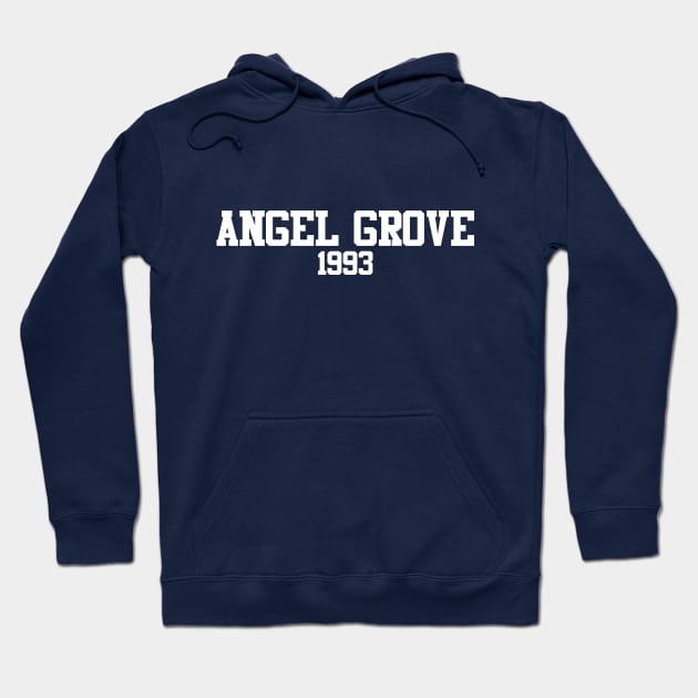 Angel Grove 1993 Hoodie by GloopTrekker